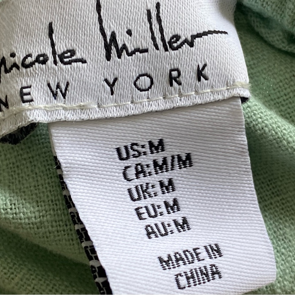 Nicole Miller Linen Mini Skirt - Picture 4 of 5